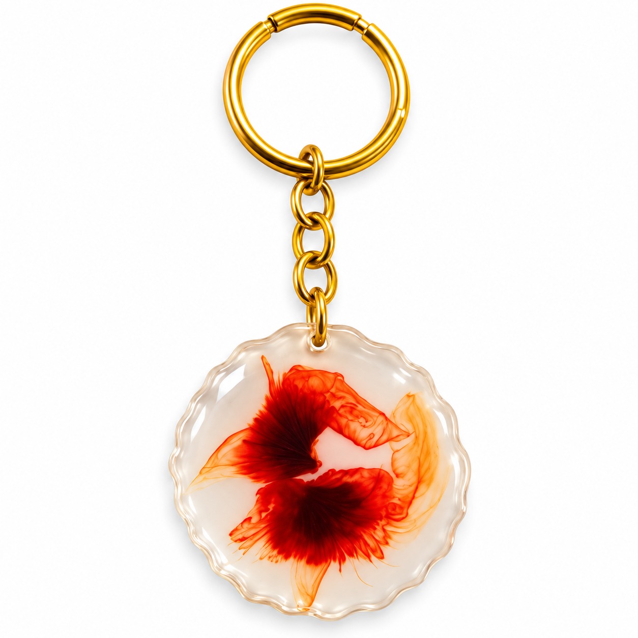 Resin Luxury Keychain