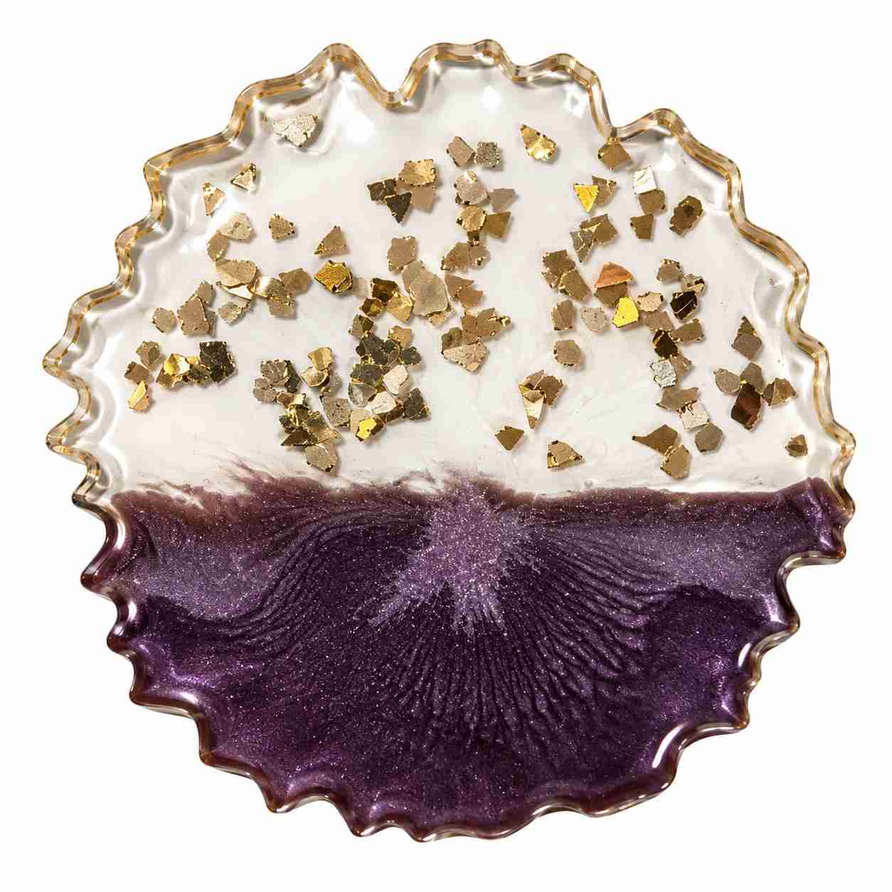 Resin Luxury Tea Coaster (6 Pcs)