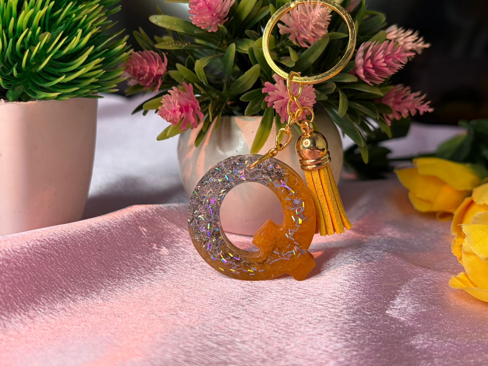 Resin Luxury Keychain