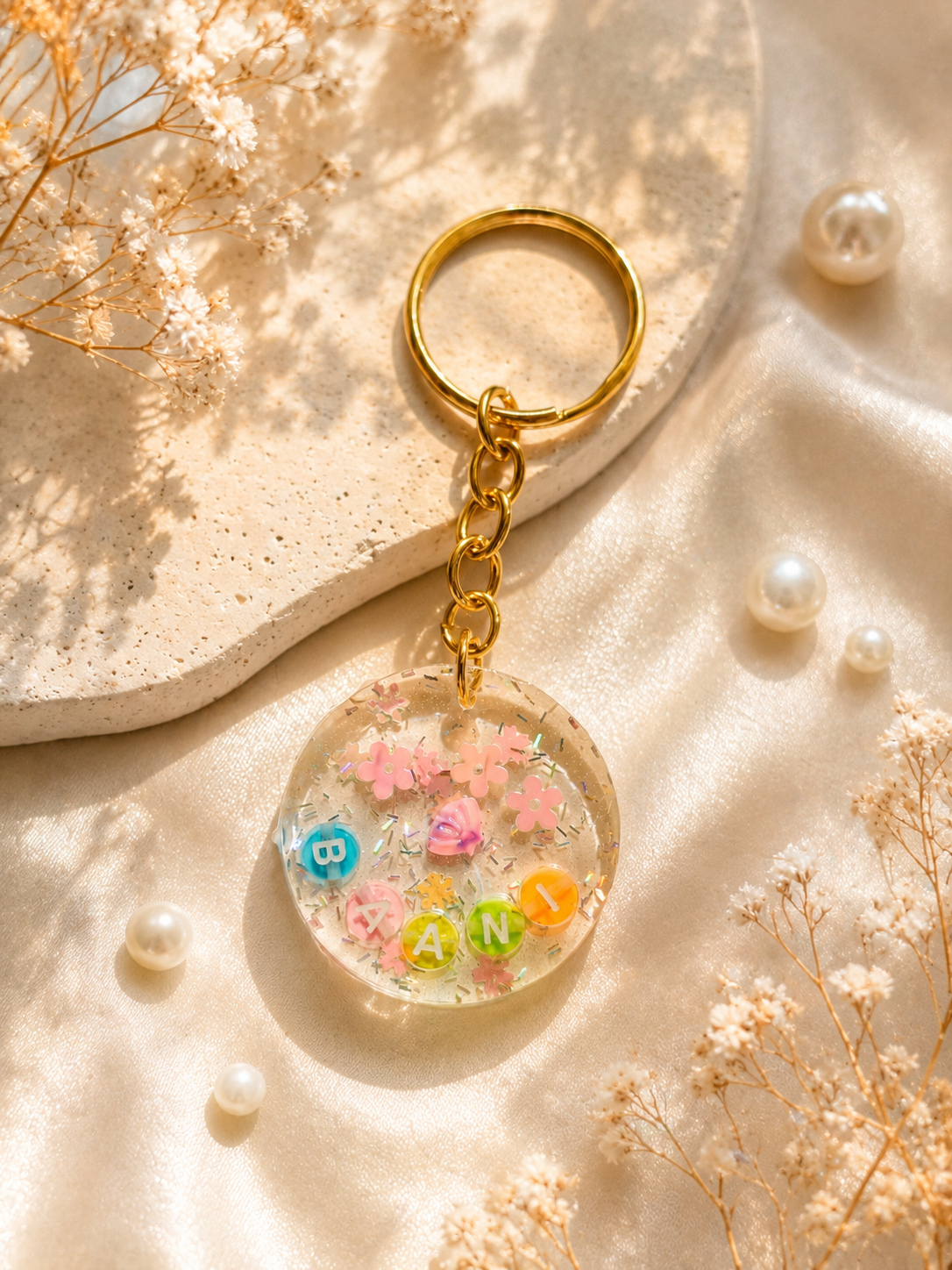 Resin Luxury Keychain