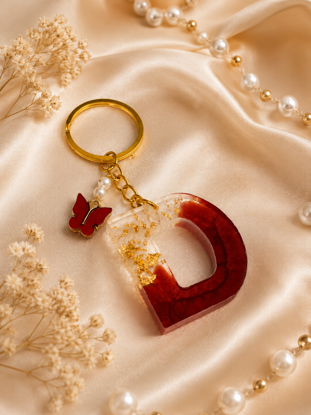 Resin Luxury Keychain