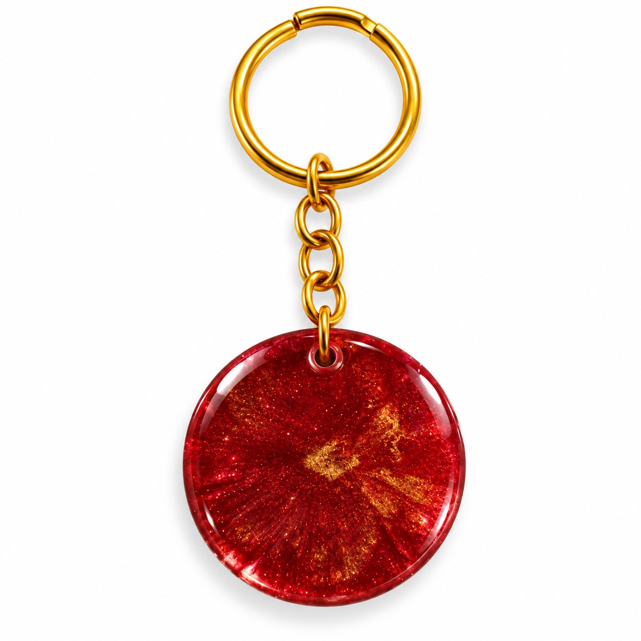 Resin Luxury Keychain