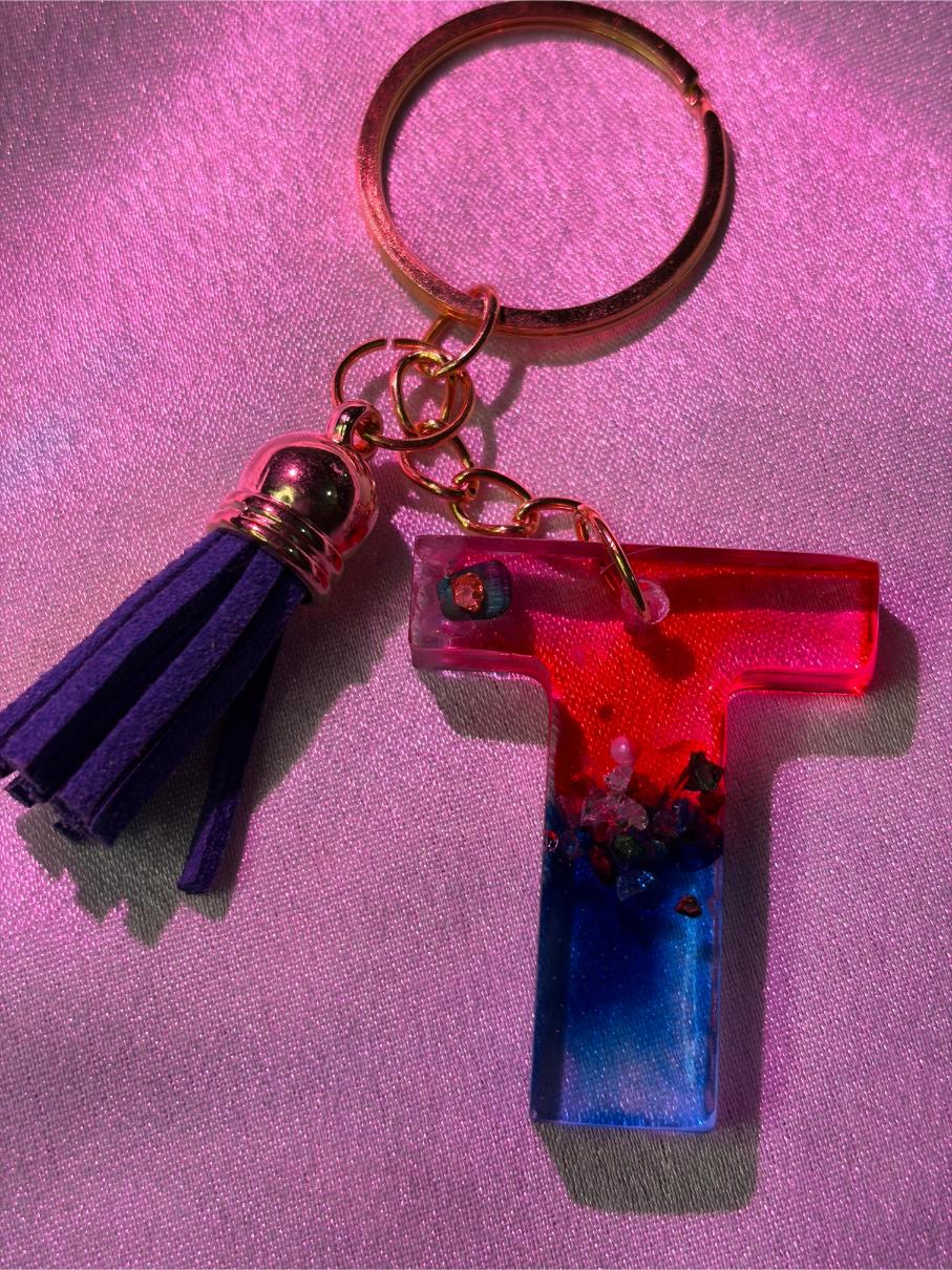 Resin Luxury Keychain