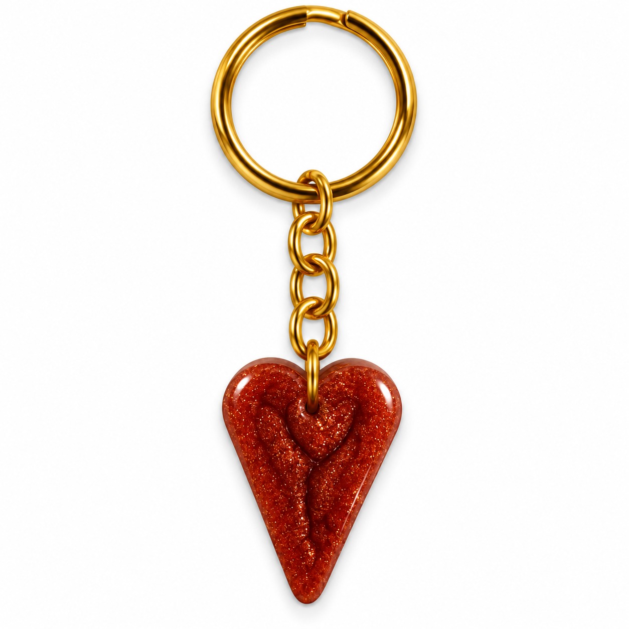 Resin Luxury Keychain
