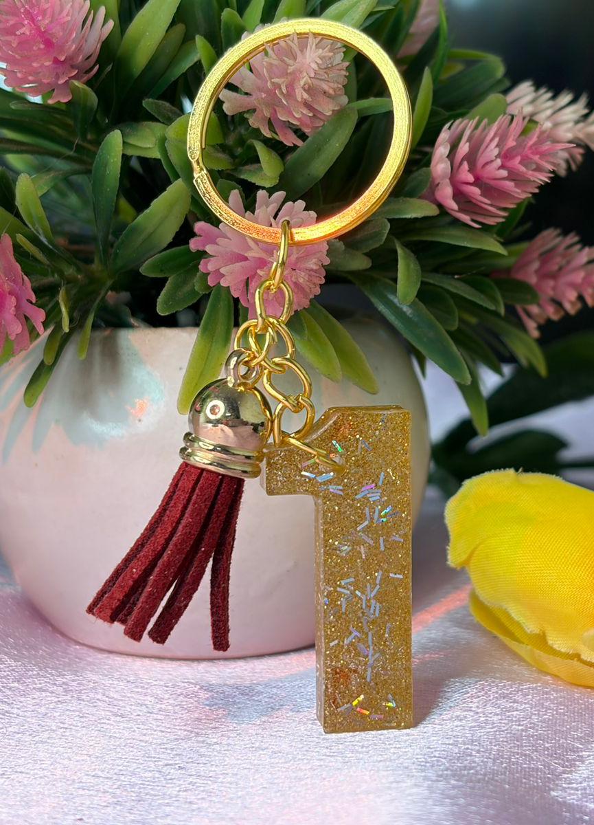 Resin Luxury Keychain
