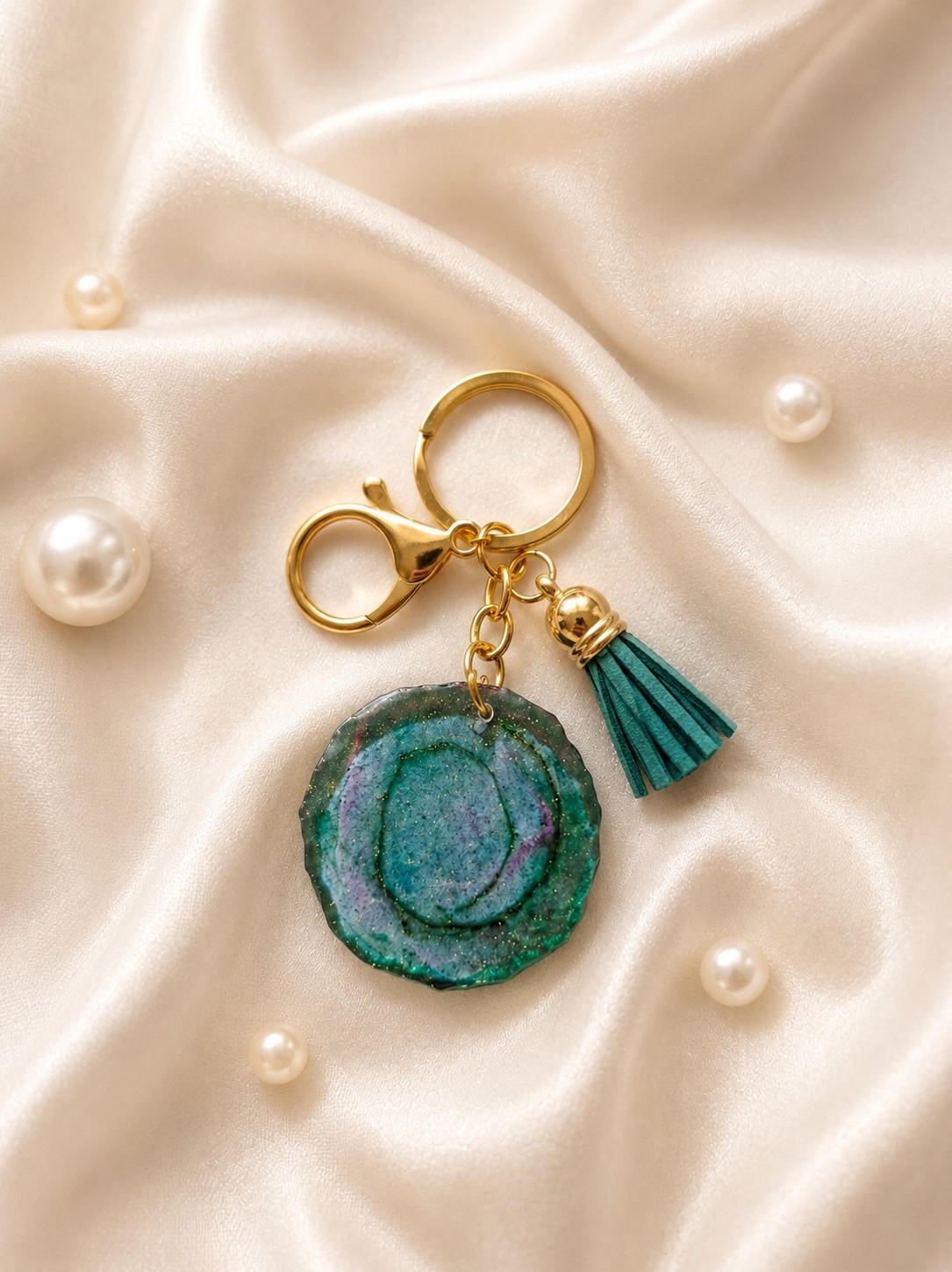 Resin Luxury Keychain