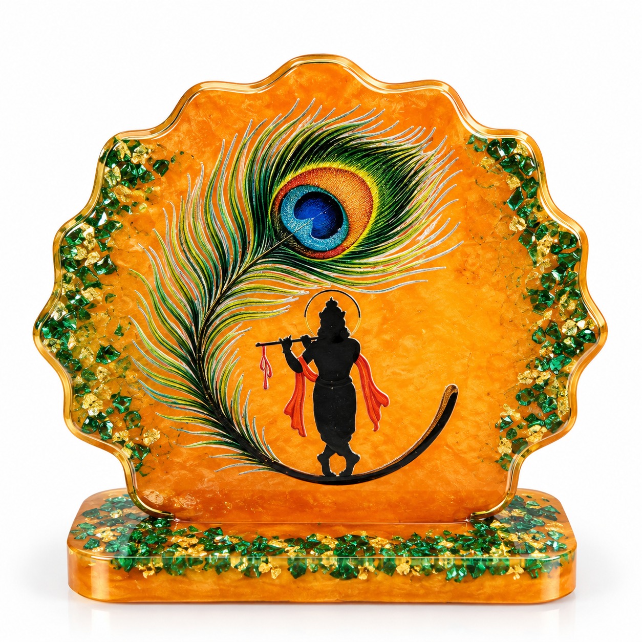 Lord Krishna Resin Showpiece