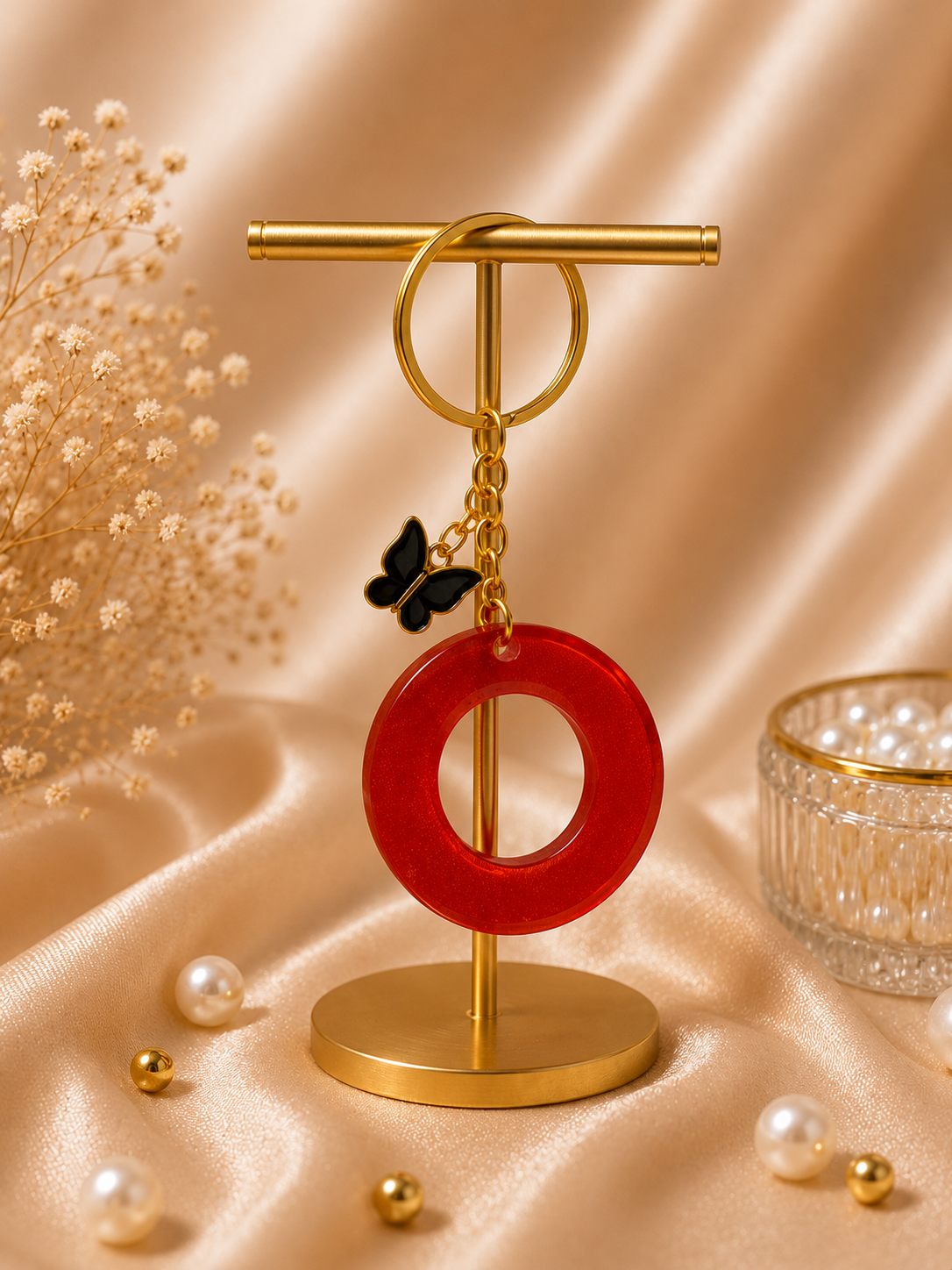 Resin Luxury Keychain