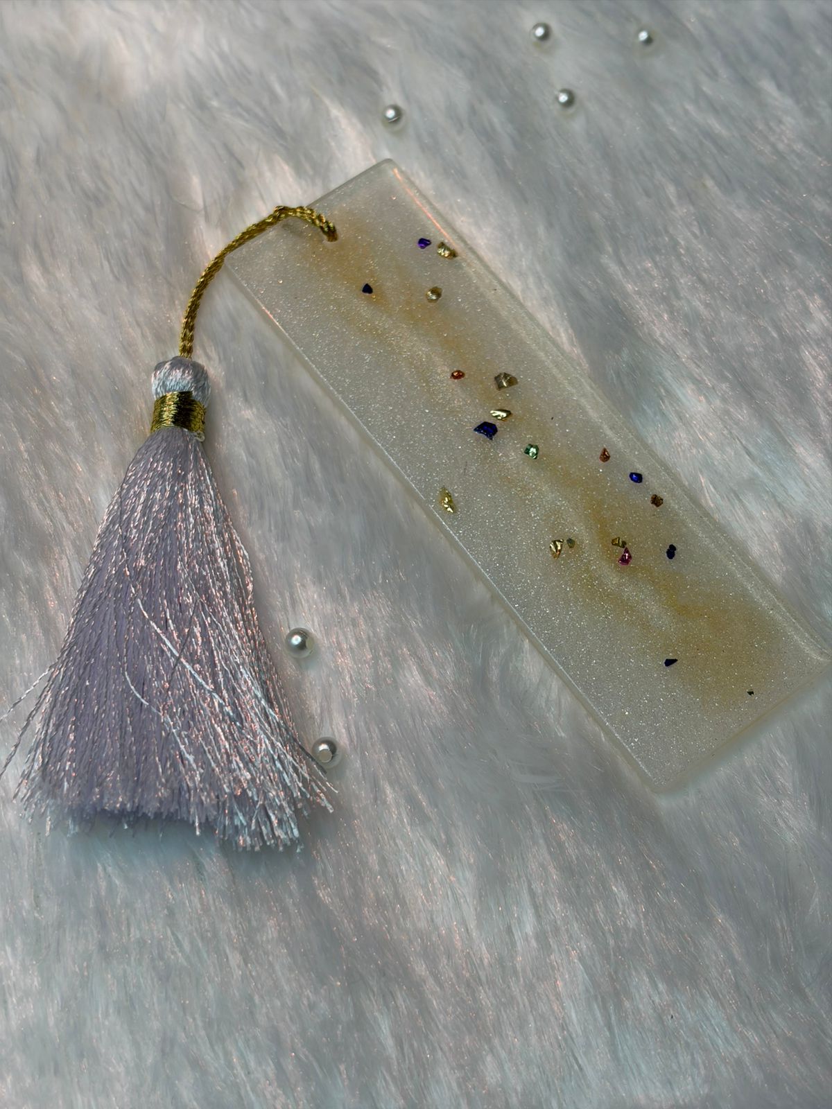 Luxury Handcrafted Resin Bookmark