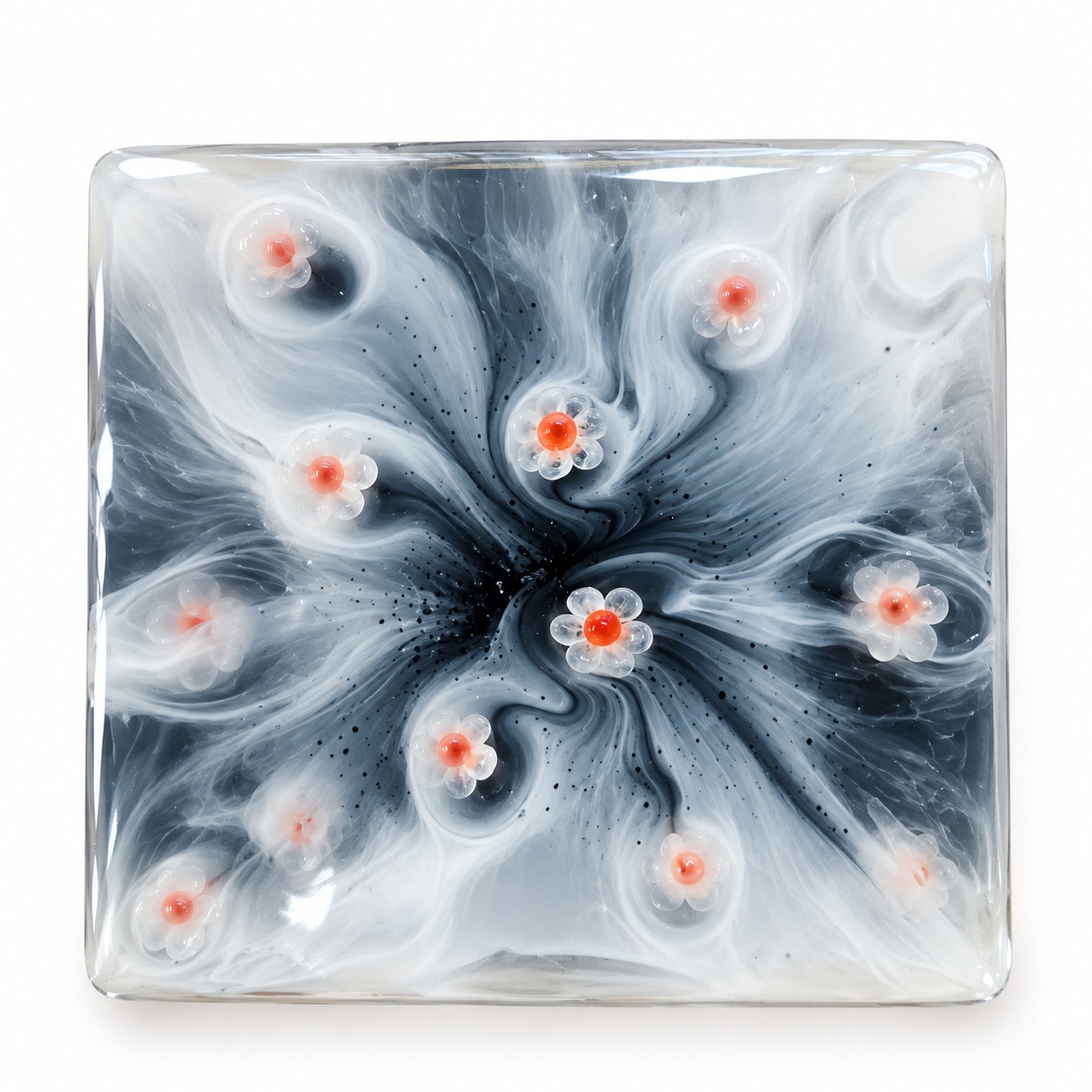 Resin Luxury Tea Coaster (6 Pcs)