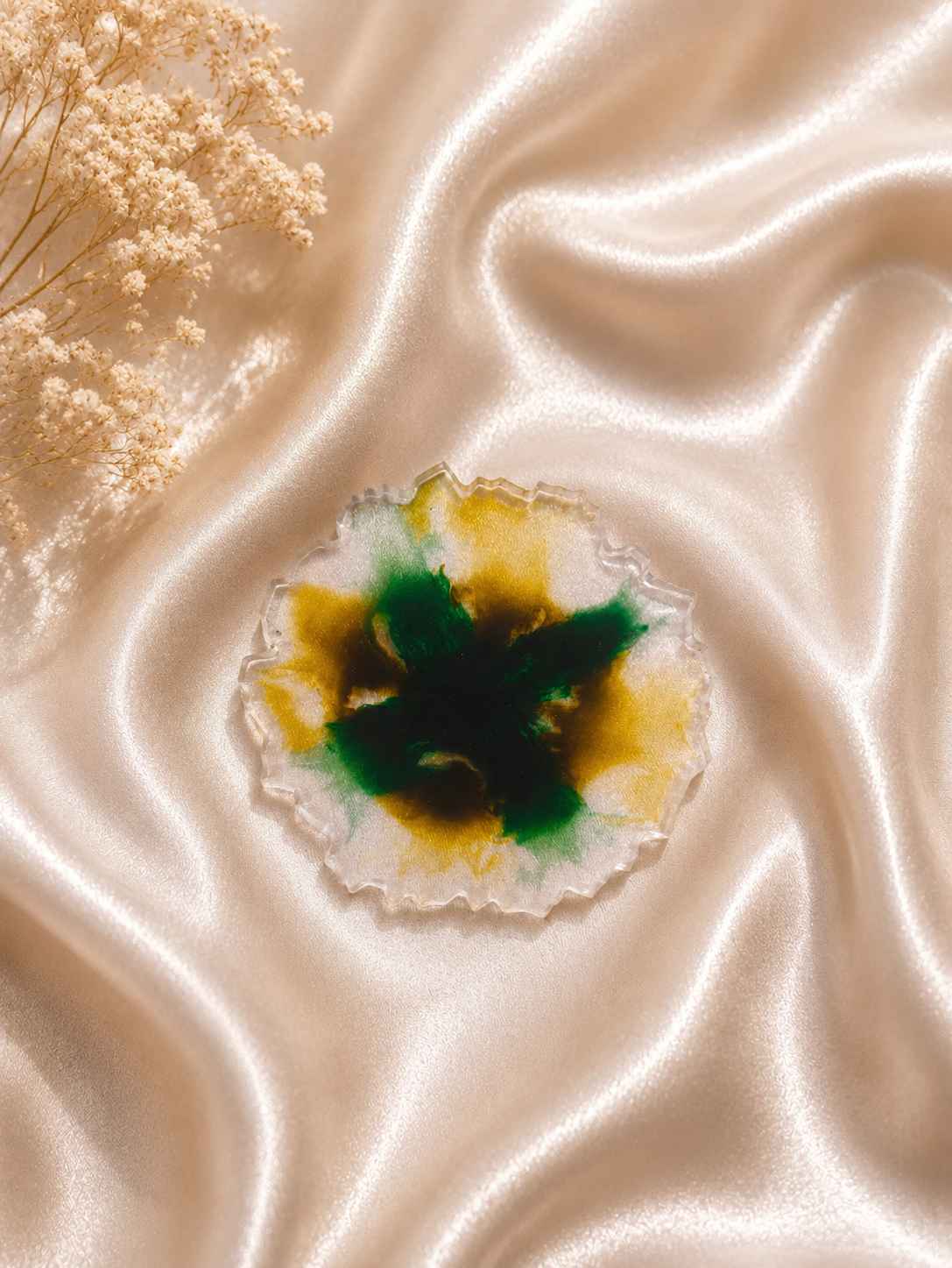 Resin Luxury Tea Coaster (6 Pcs)