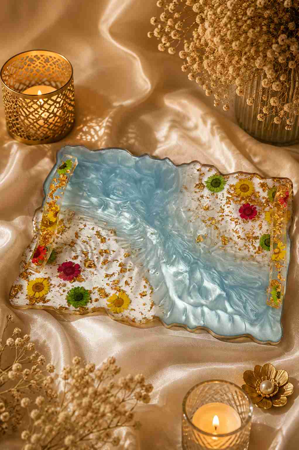 Luxury Handmade Resin Tray