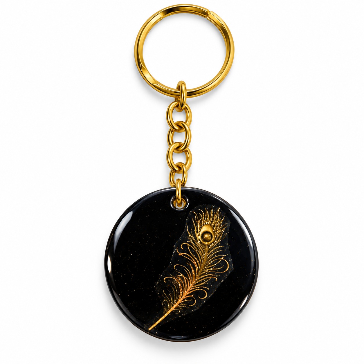 Resin Luxury Keychain