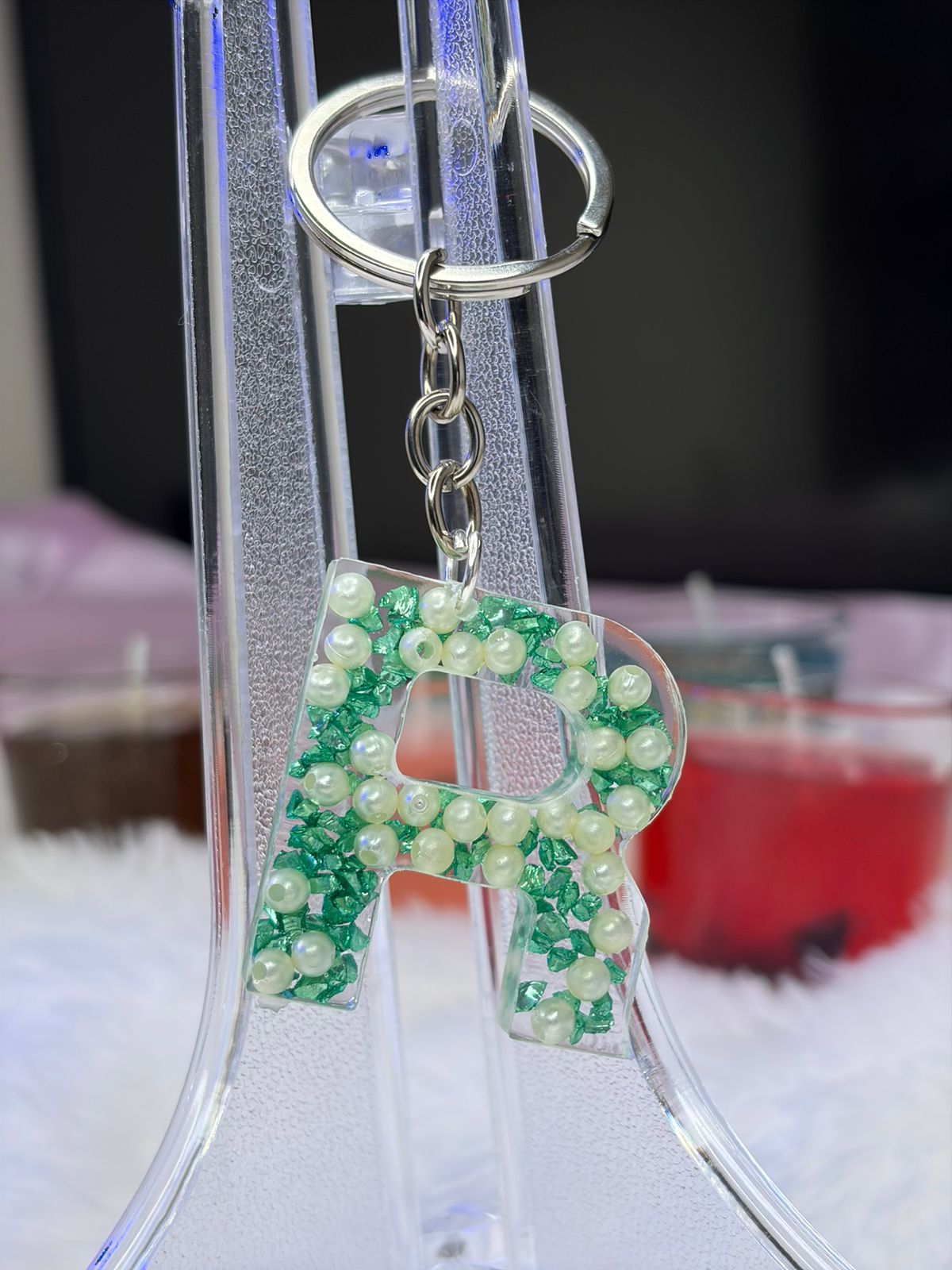 Resin Luxury Keychain