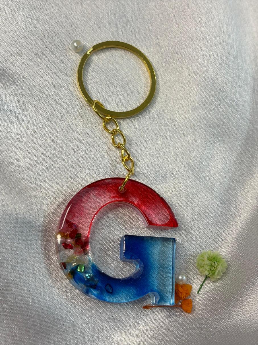 Resin Luxury Keychain