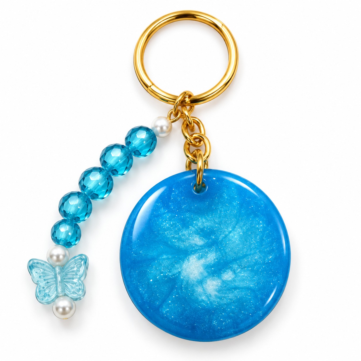 Resin Luxury Keychain