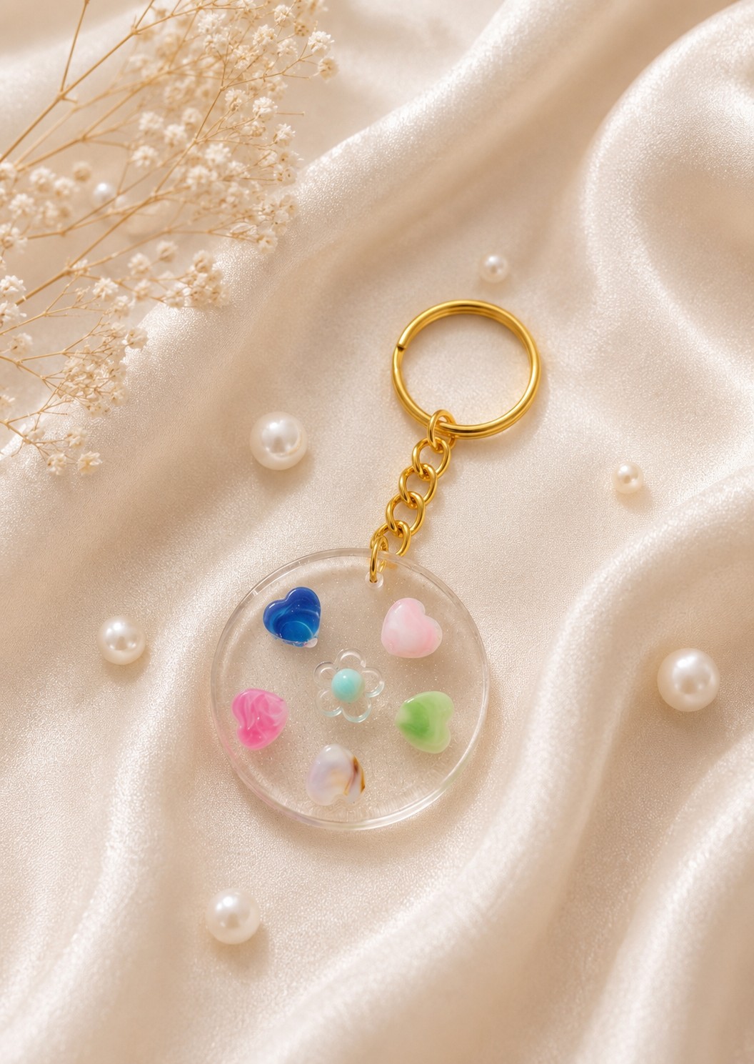 Resin Luxury Keychain