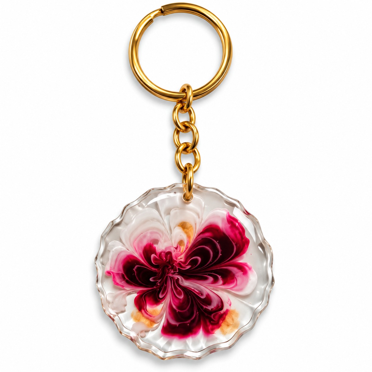 Resin Luxury Keychain