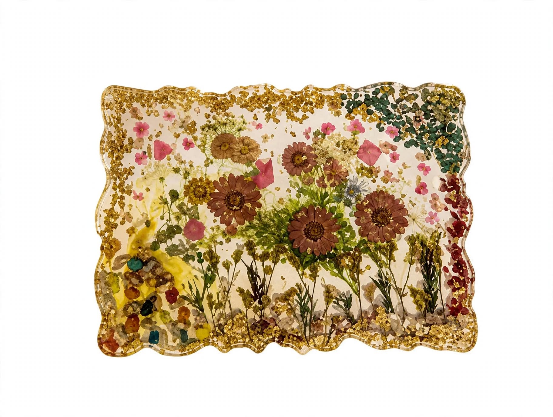 Nature Bloom Resin Wall Décor