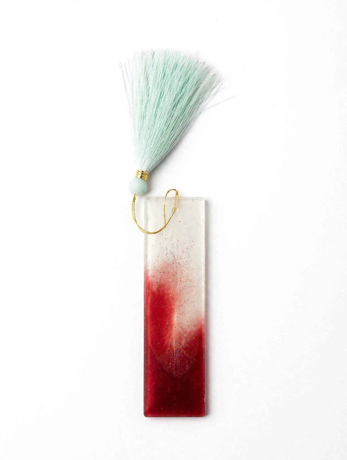 Luxury Handcrafted Resin Bookmark