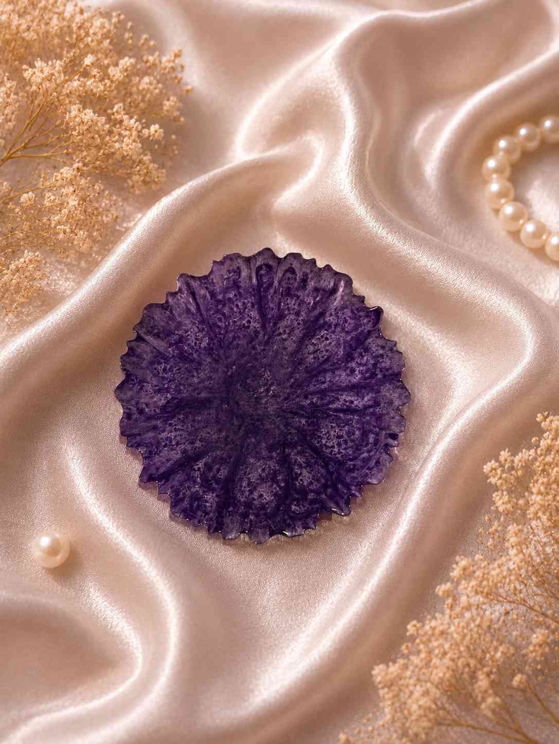 Resin Luxury Tea Coaster (6 Pcs)