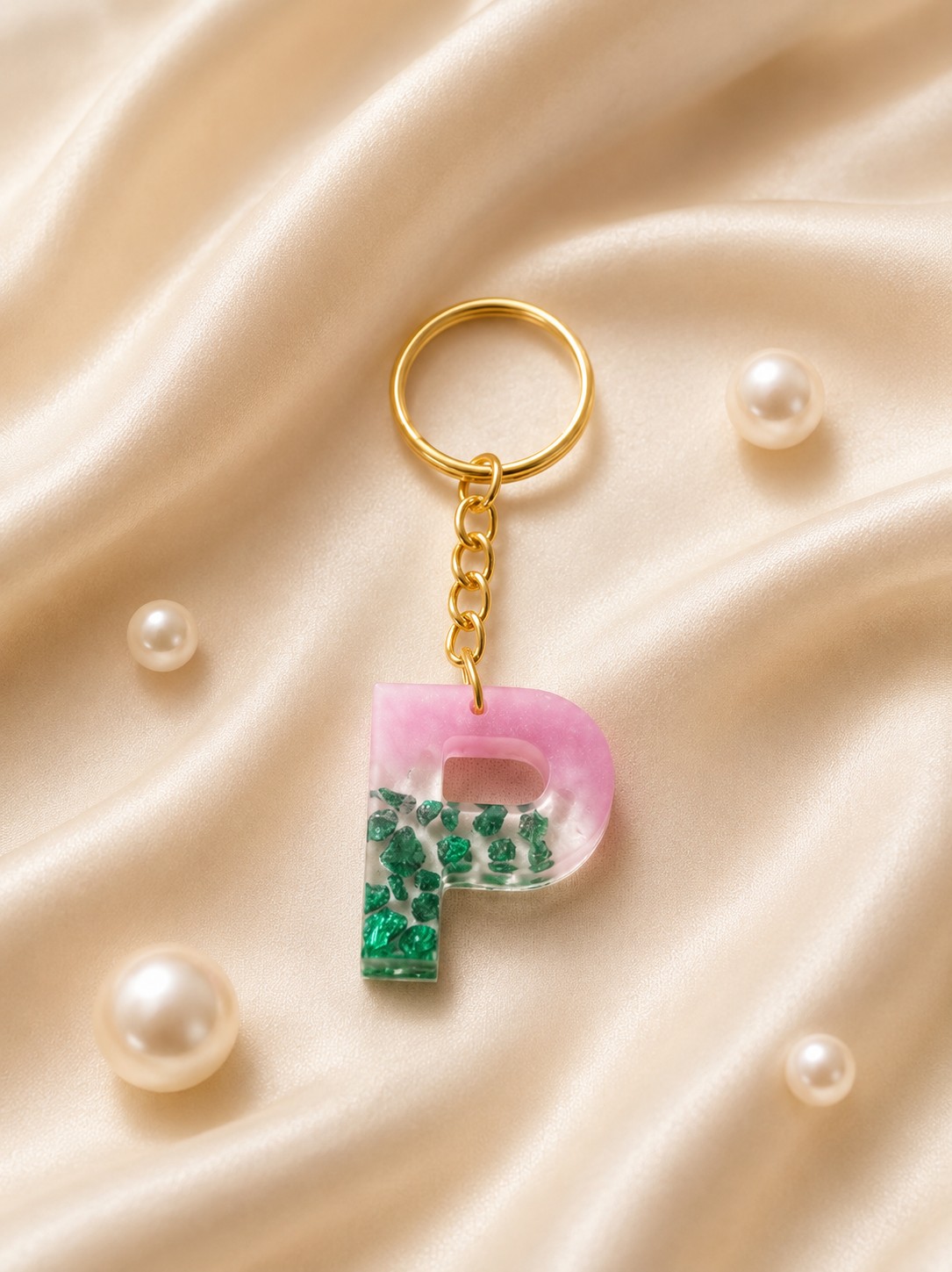 Resin Luxury Keychain