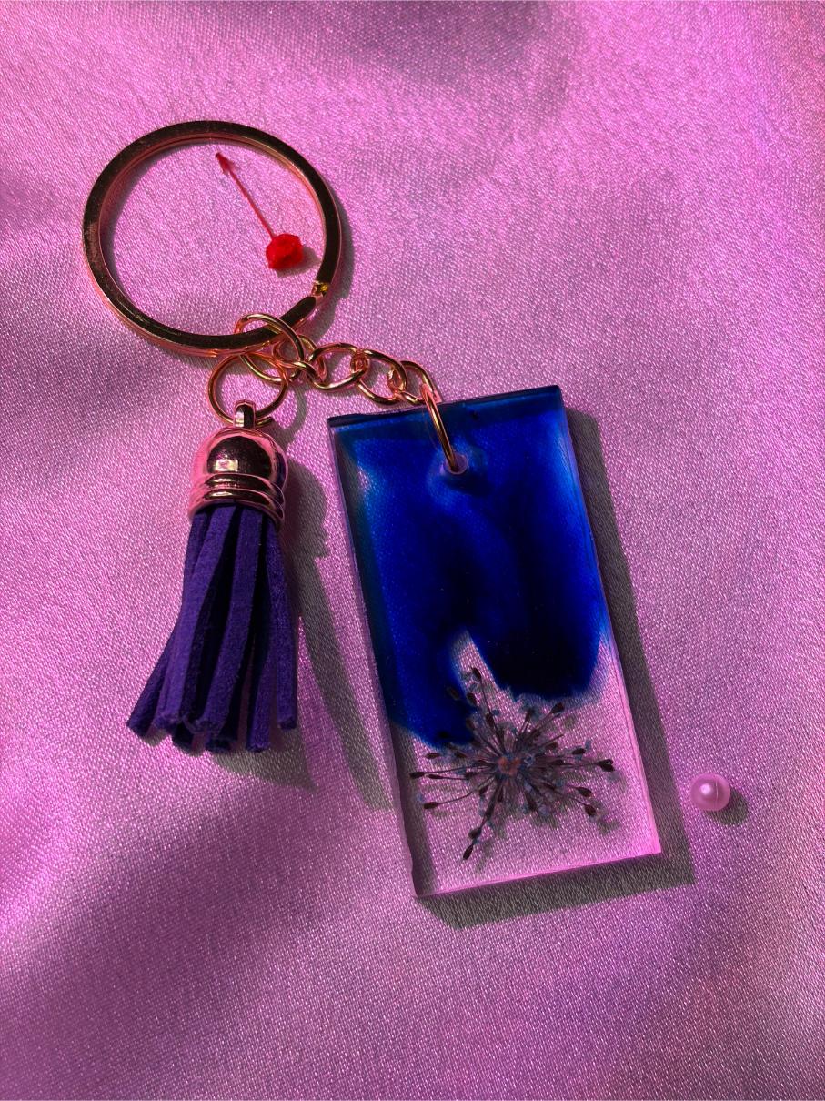 Resin Luxury Keychain