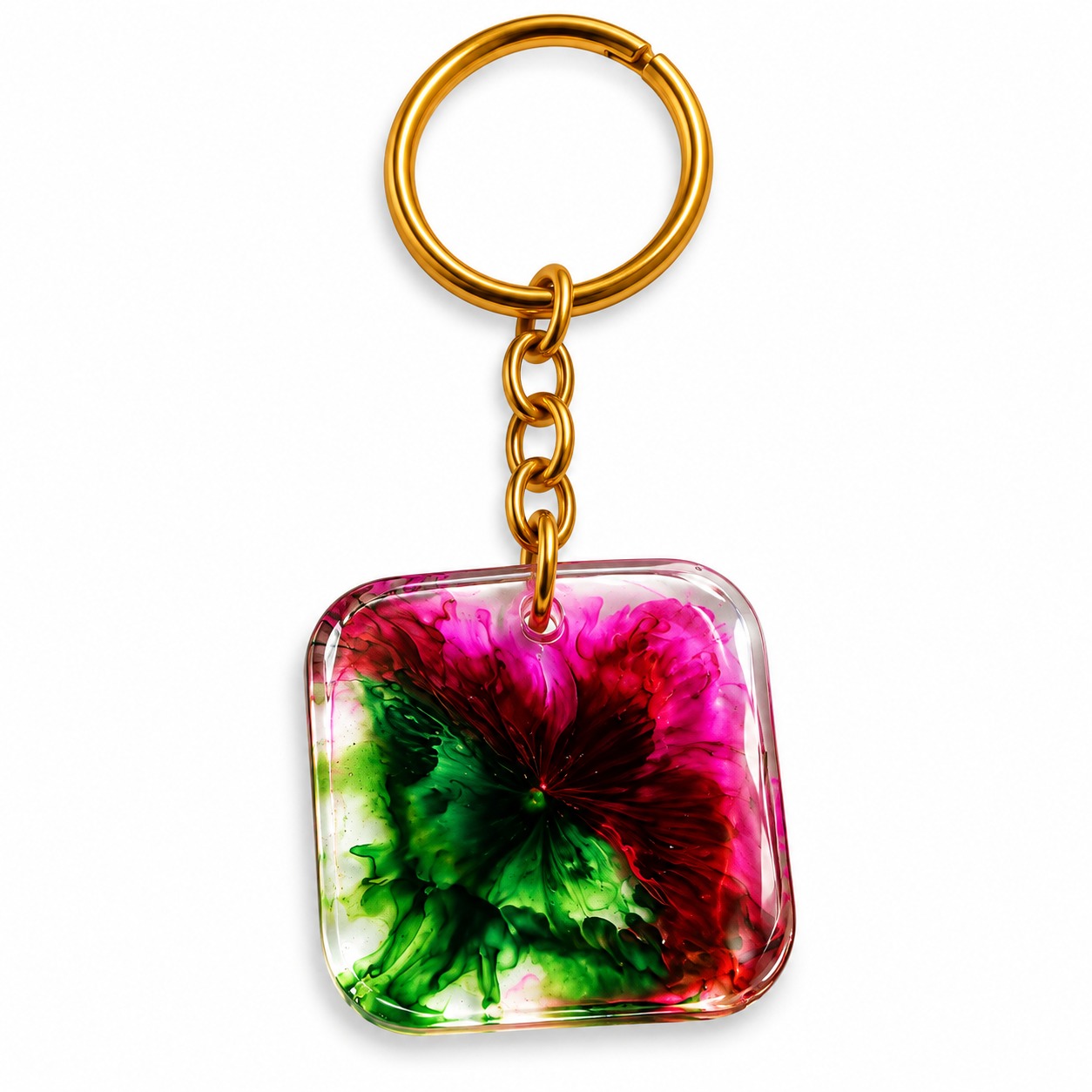 Resin Luxury Keychain