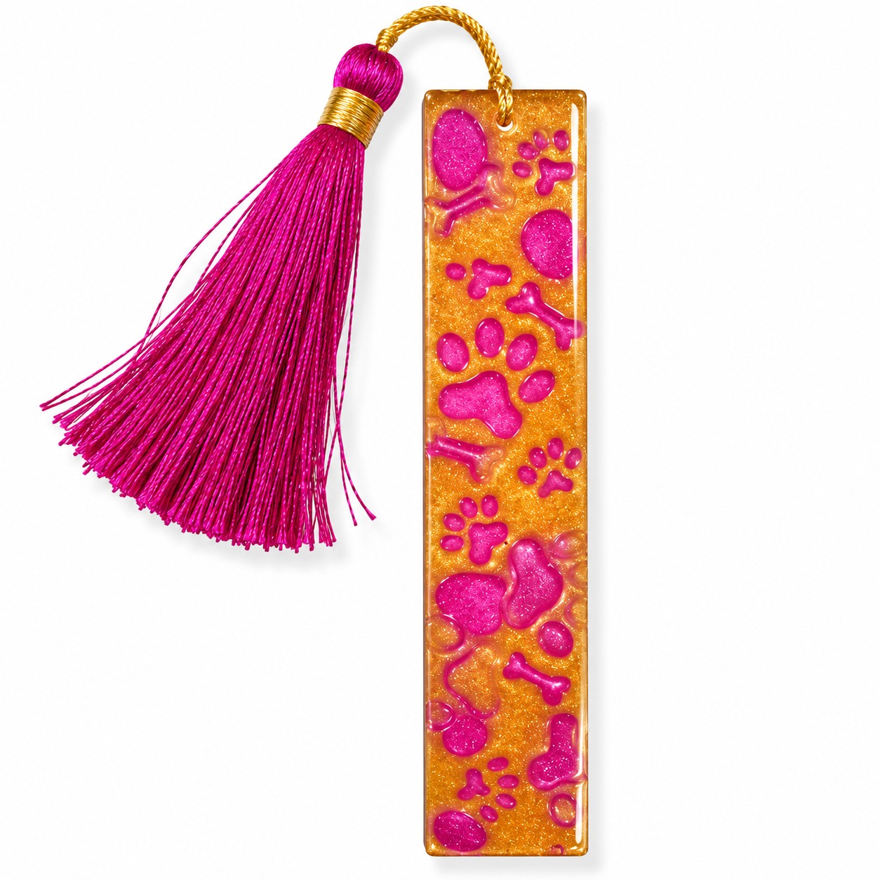 Luxury Handcrafted Resin Bookmark