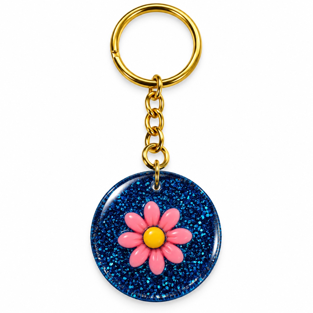Resin Luxury Keychain