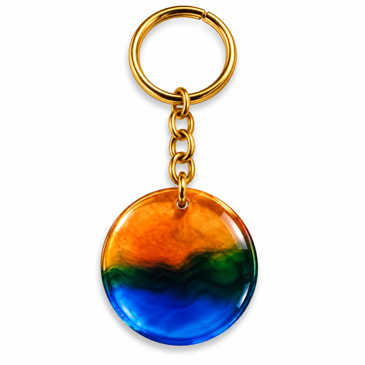 Resin Luxury Keychain