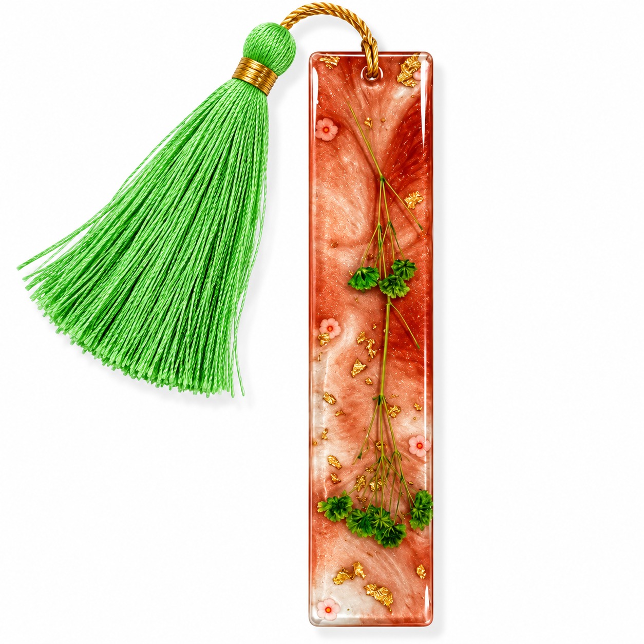 Luxury Handcrafted Resin Bookmark