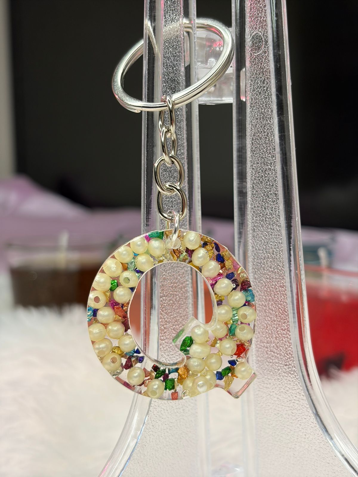 Resin Luxury Keychain