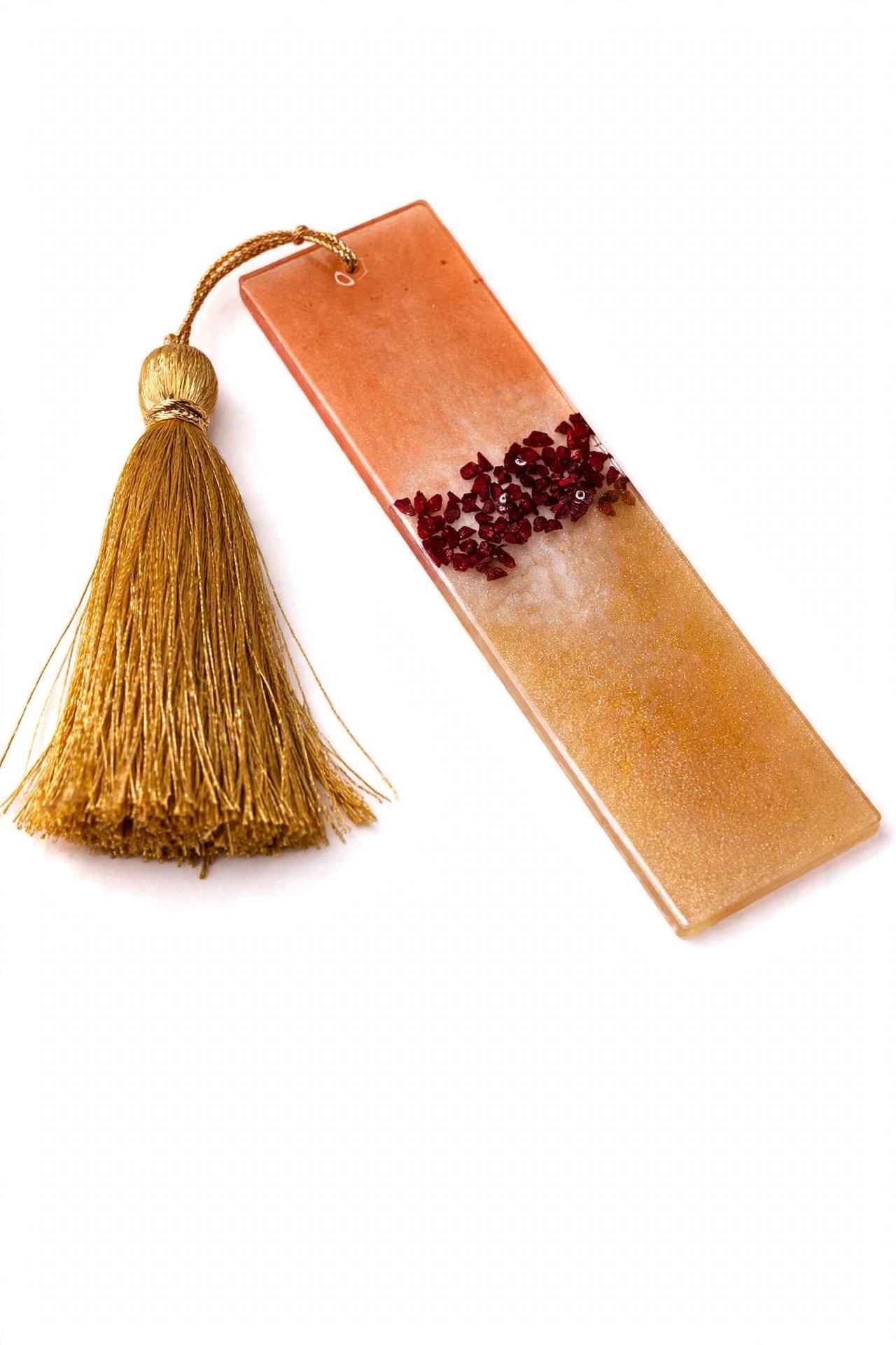 Luxury Handcrafted Resin Bookmark