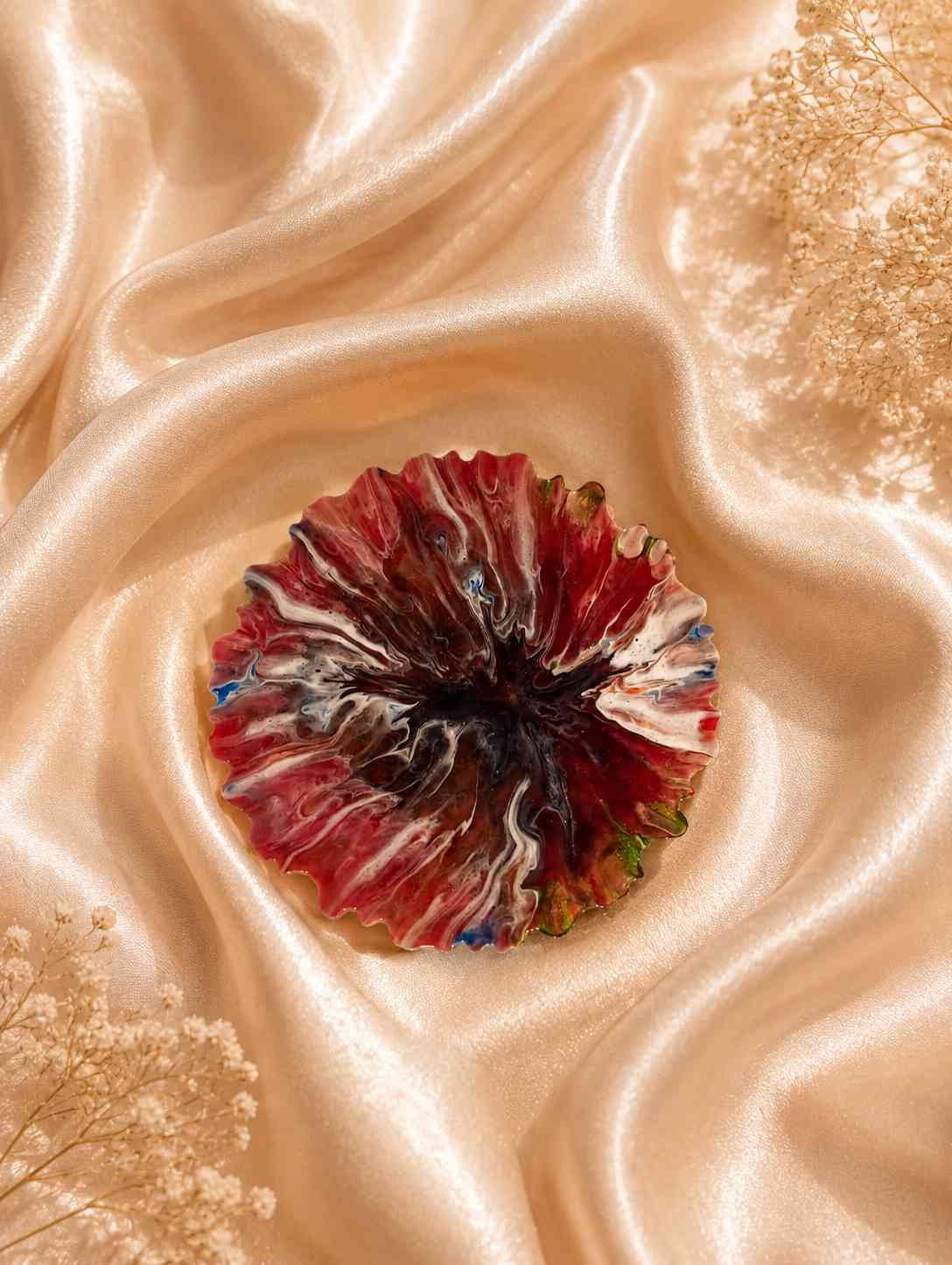 Resin Luxury Tea Coaster (6 Pcs)
