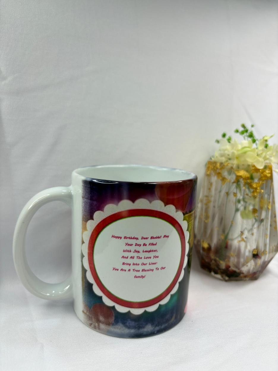 Personalized Photo Printed Ceramic Mug – Custom Gift Mug