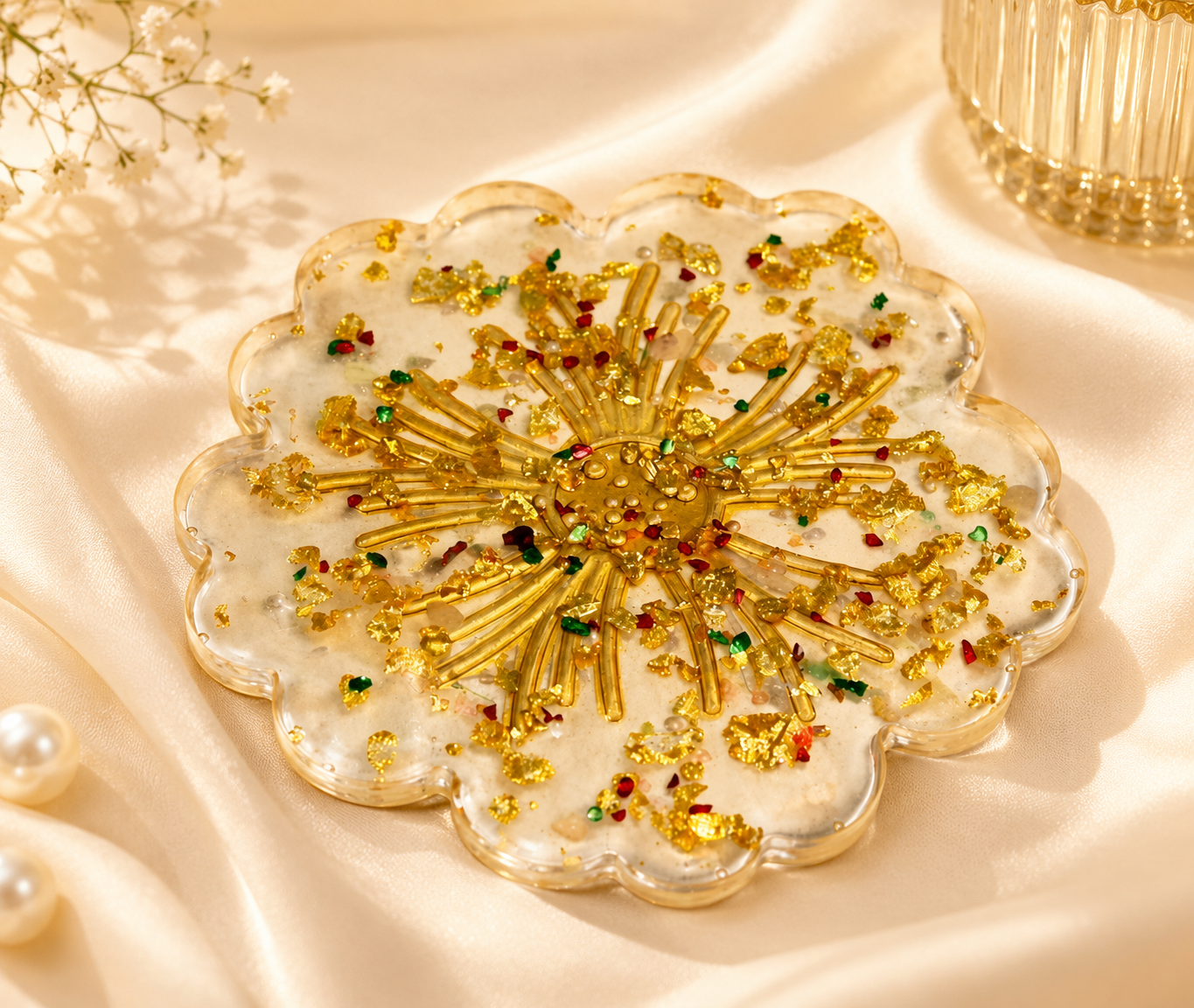 Resin Luxury Mug Coaster (1 Pcs)