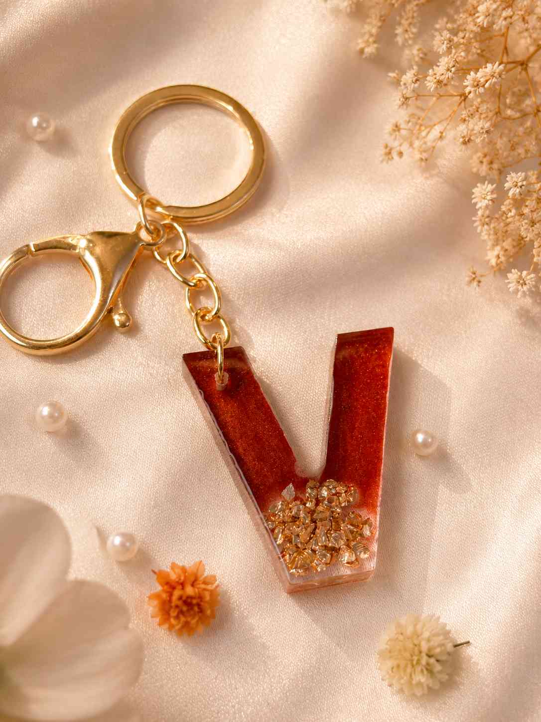 Resin Luxury Keychain