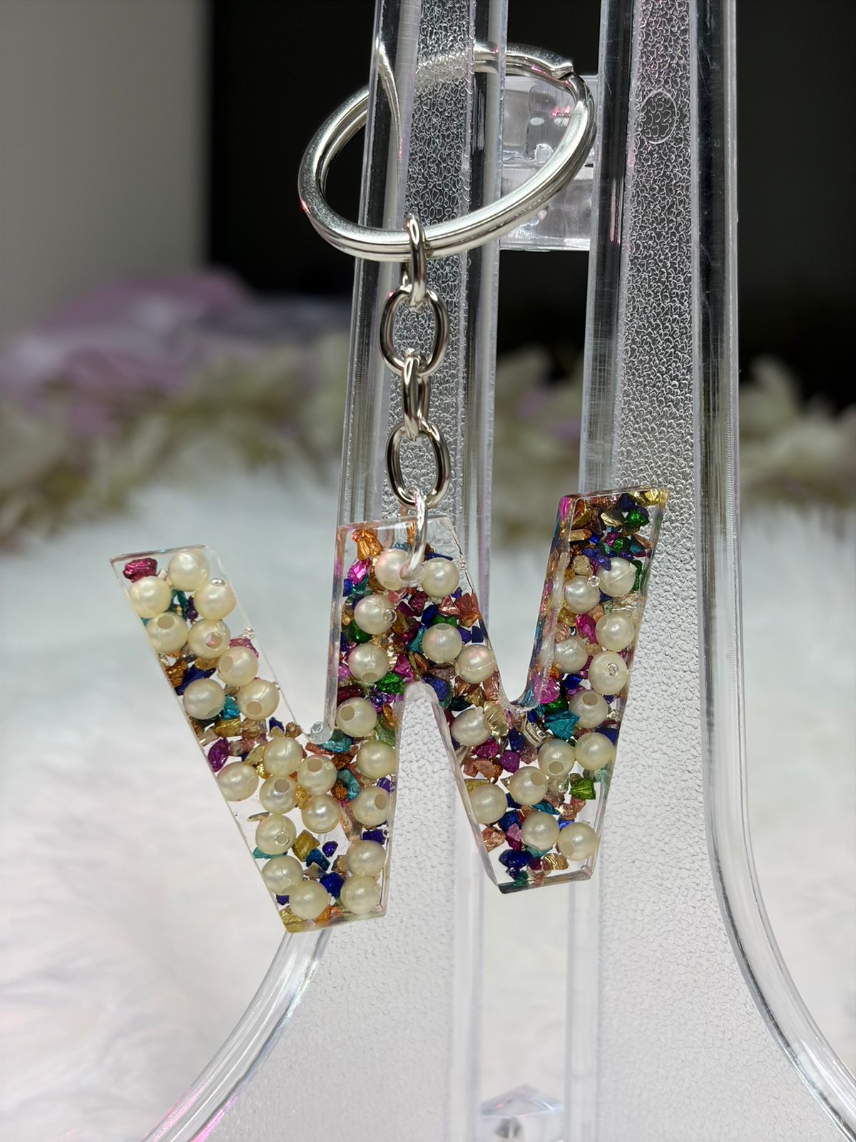 Resin Luxury Keychain