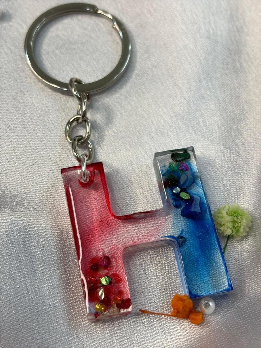 Resin Luxury Keychain