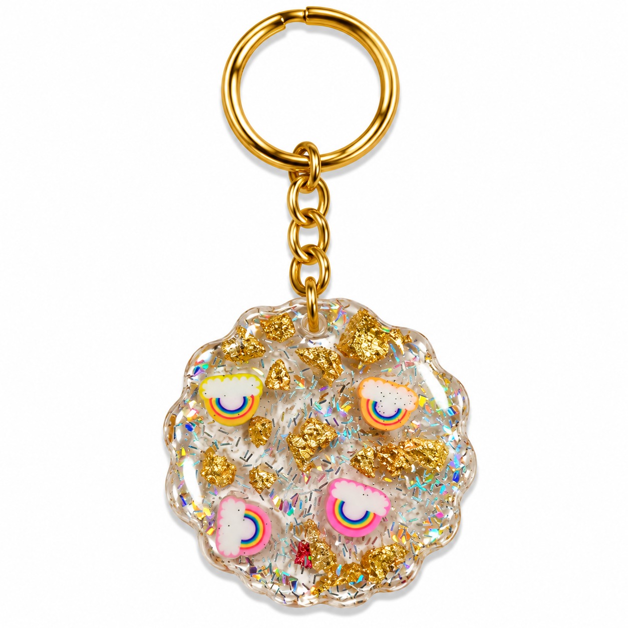 Resin Luxury Keychain
