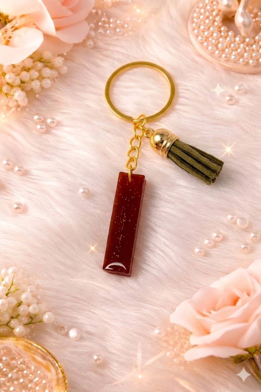 Resin Luxury Keychain