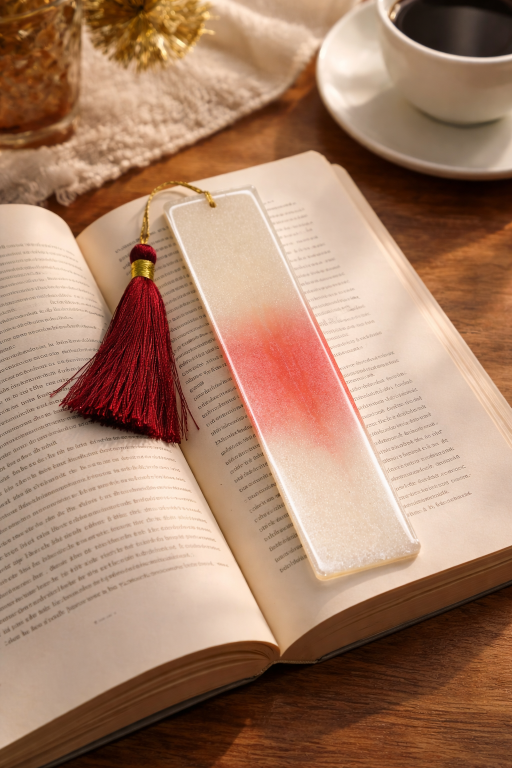 Luxury Handcrafted Resin Bookmark