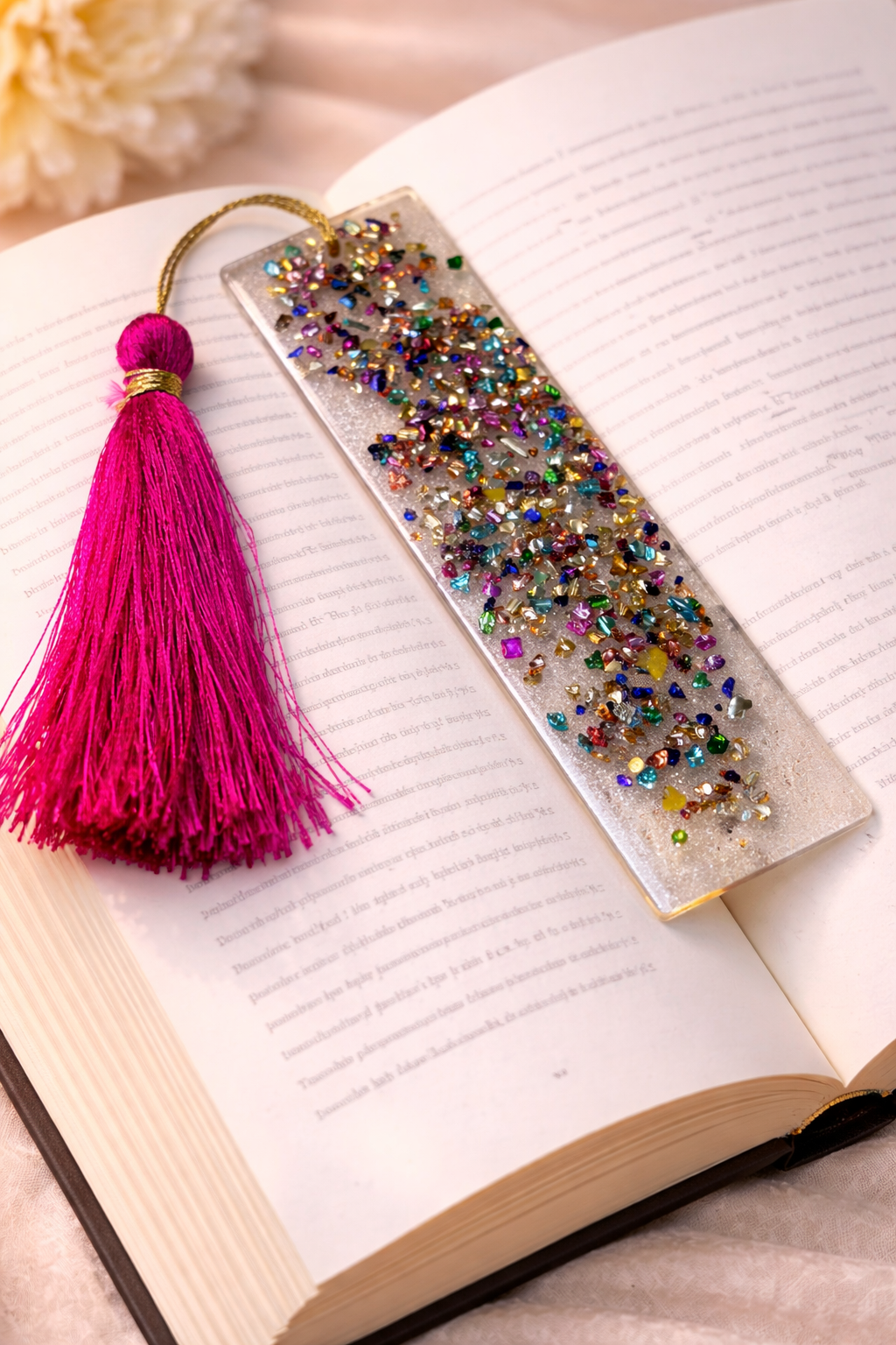 Luxury Handcrafted Resin Bookmark