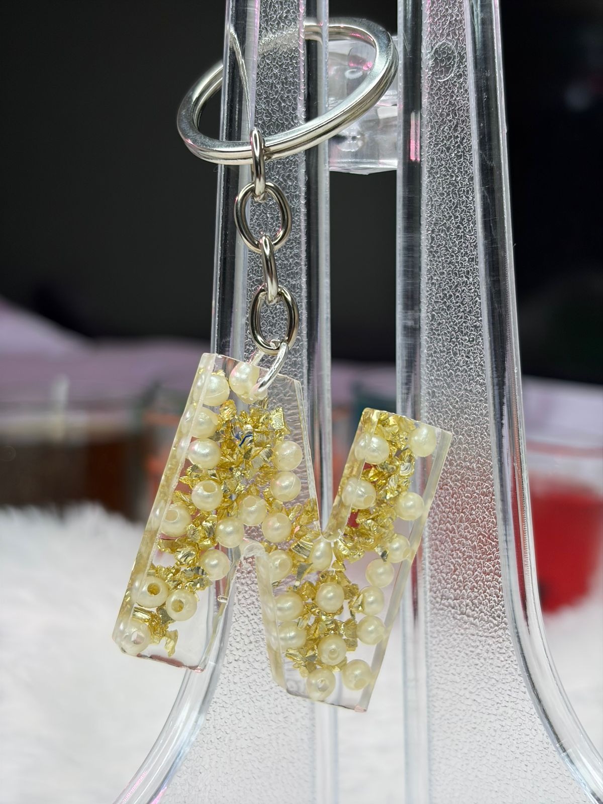 Resin Luxury Keychain
