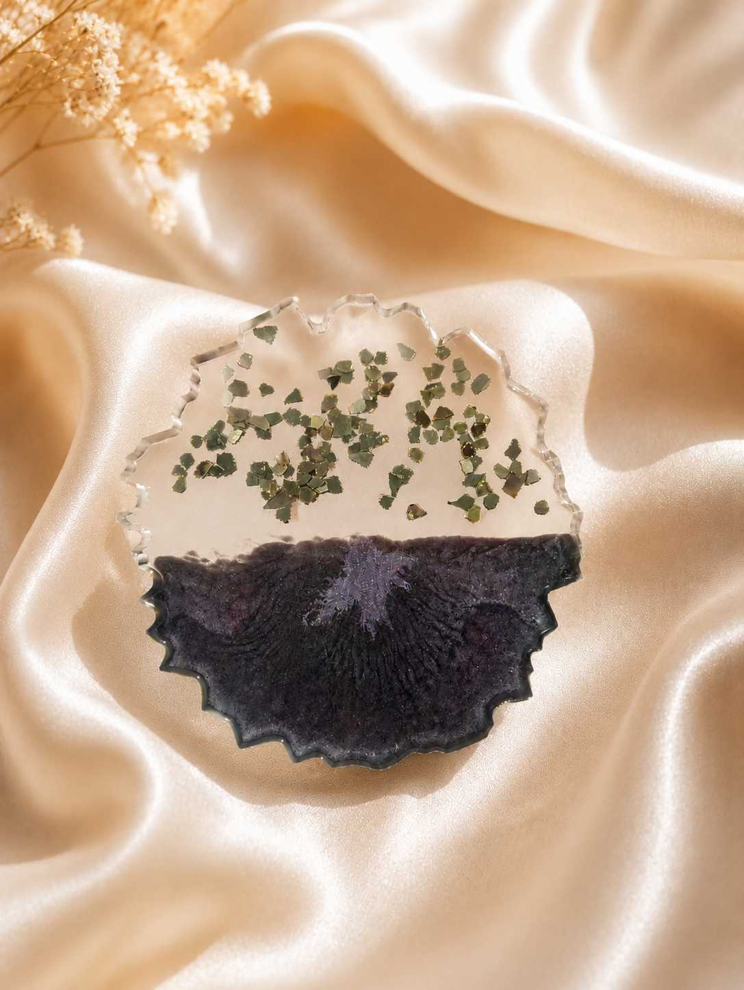 Resin Luxury Tea Coaster (6 Pcs)