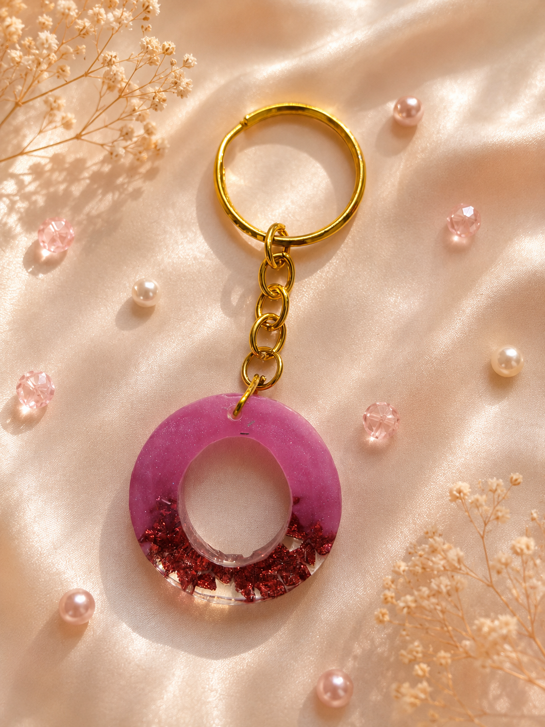 Resin Luxury Keychain