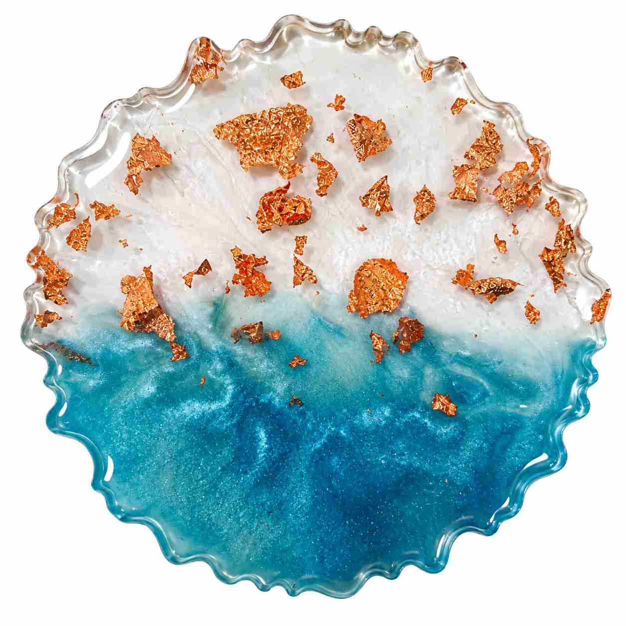 Resin Luxury Tea Coaster (6 Pcs)