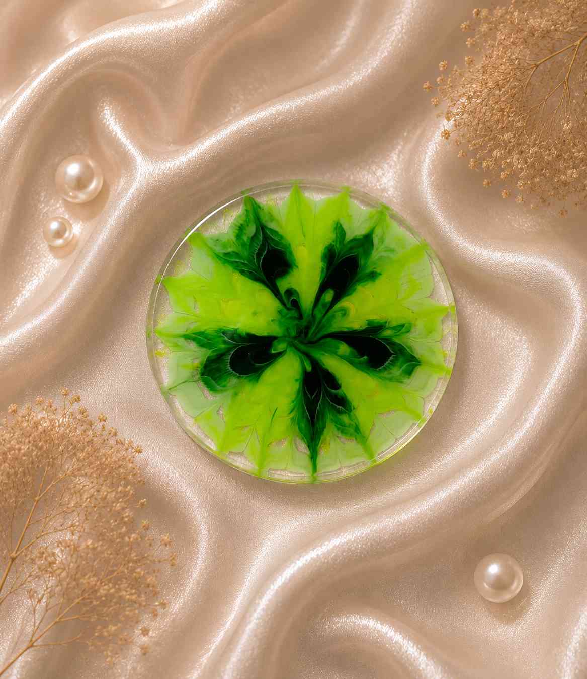 Resin Luxury Tea Coaster (6 Pcs)