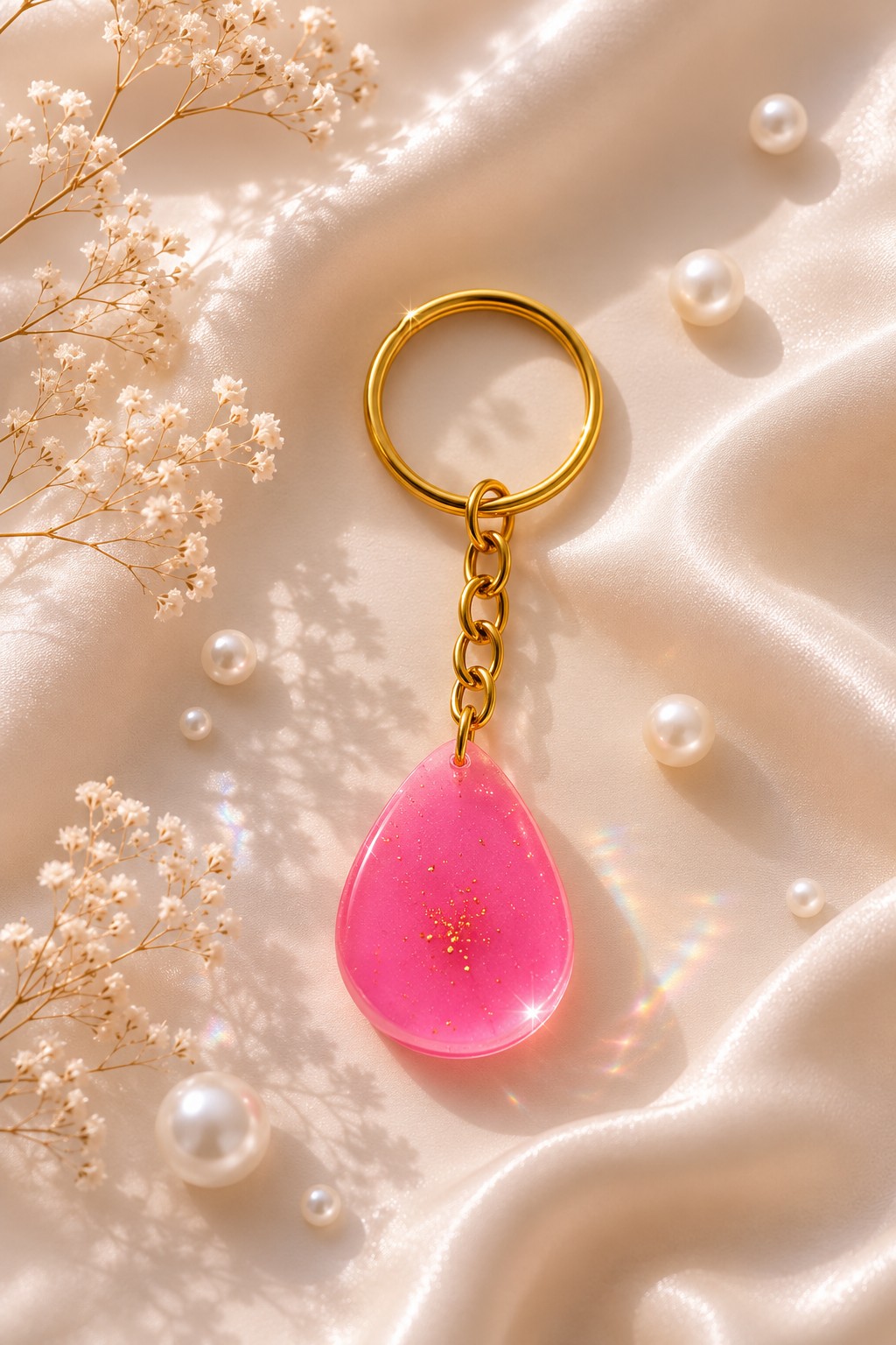 Resin Luxury Keychain